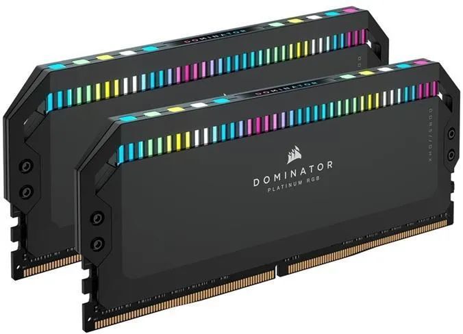 Оперативная память Corsair DOMINATOR PLATINUM RGB 32GB 2x16GB DDR5 6000MT/s (CMT32GX5M2B6000C30)