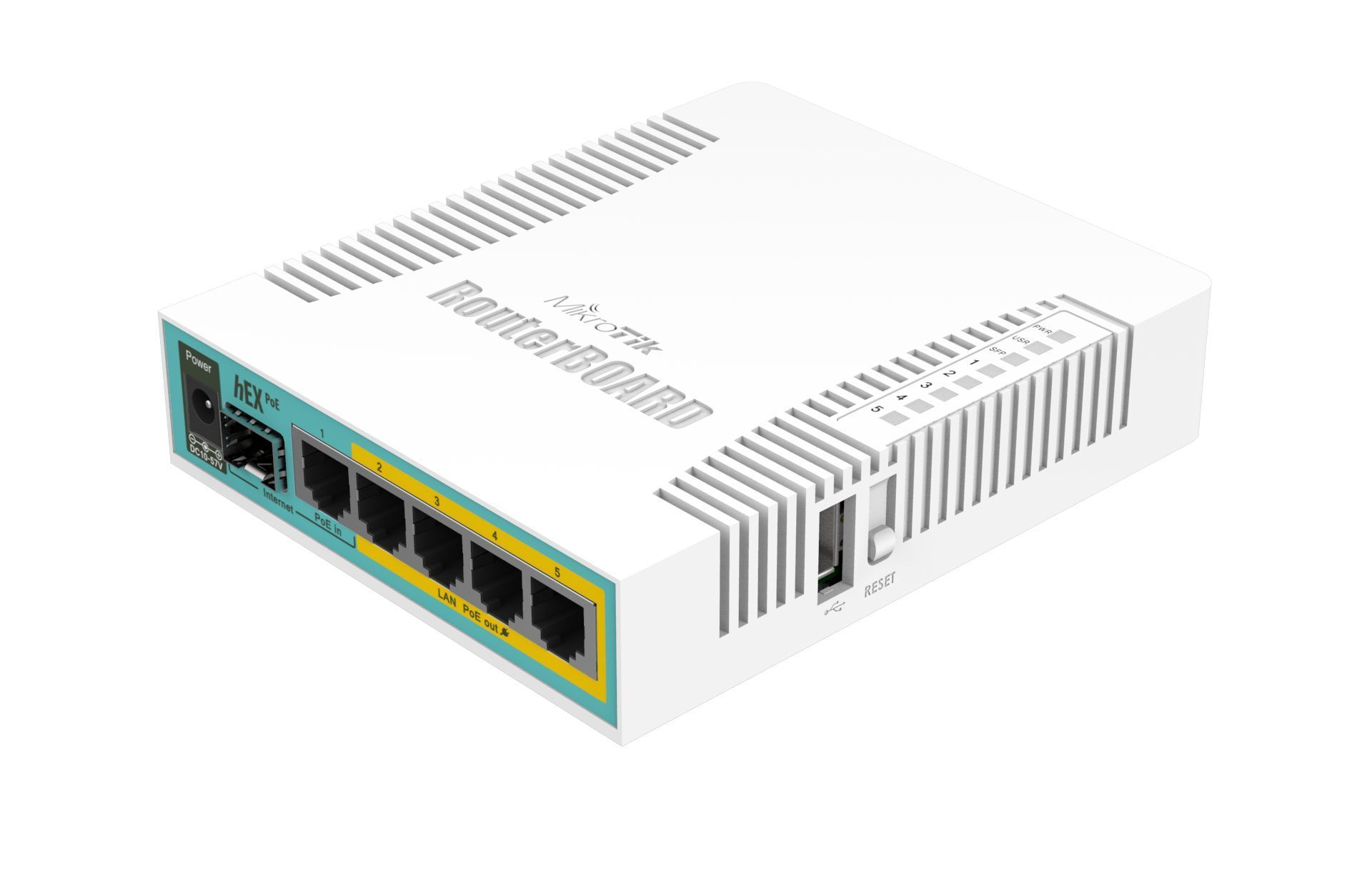 PoE Маршрутизатор MikroTik hEX PoE (RB960PGS)