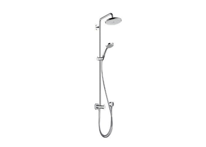 Душевой комплект hansgrohe Croma 220 Showerpipe Reno 27224000, хром