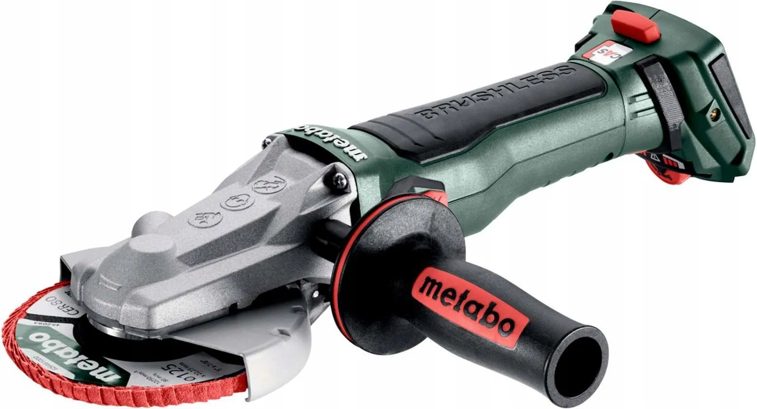 Аккумуляторная угловая шлифовальная машина Metabo WVBF 18 LT BL 11-125 Quick 601307840 без АКБ и ЗУ, в кейсе
