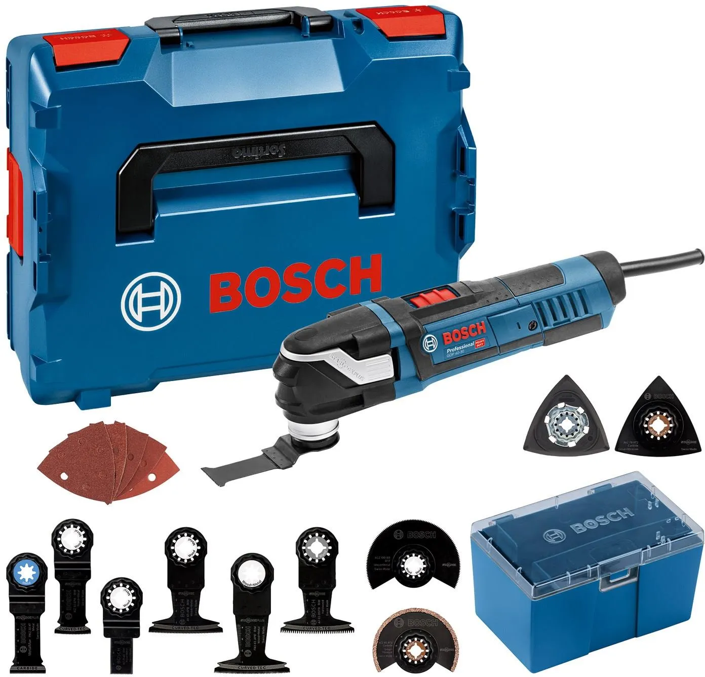 Многофункциональный инструмент Bosch GOP 40-30 0601231001