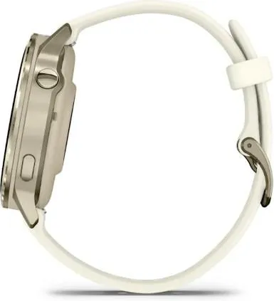 Смарт-часы Garmin Venu 4 41mm Lunar gold с силиконовым ремешком