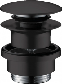 Сливной комплект Hansgrohe, черный матовый 50100670
