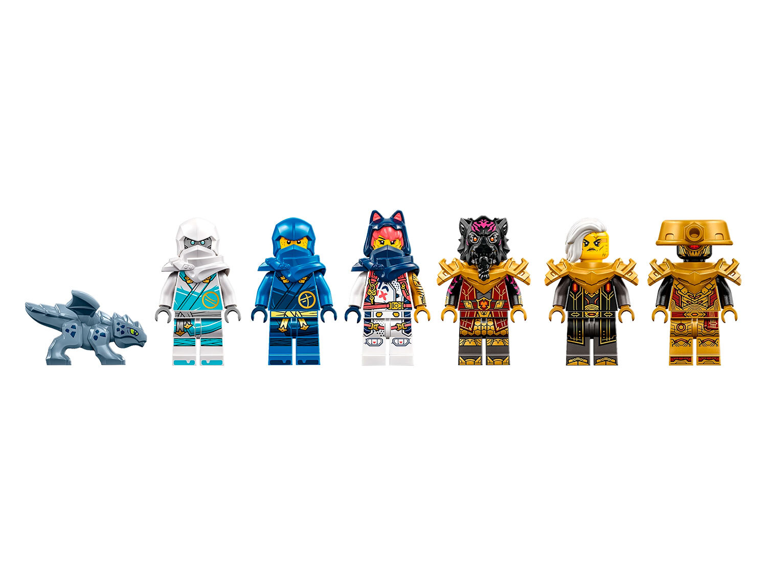 Конструктор LEGO Ninjago 71796 Элементальный Дракон против Робота-императрицы
