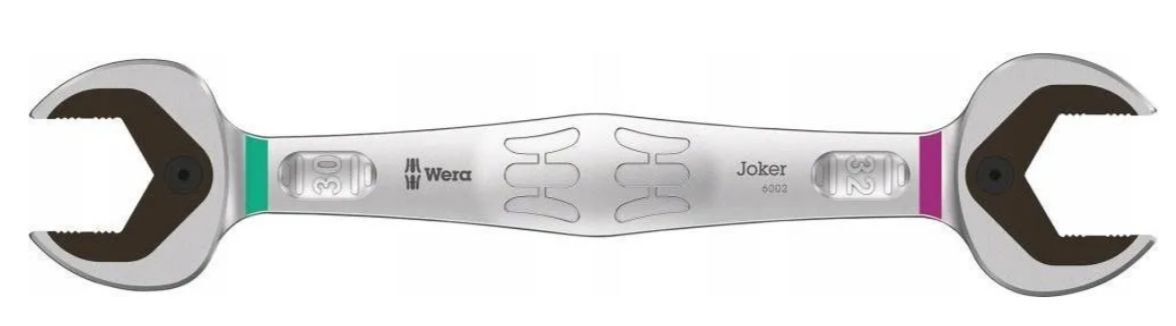 Wera двусторонний плоский ключ Joker 30x32 WERA05020264001