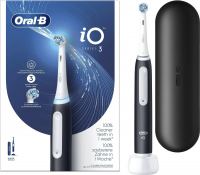 Электрическая зубная щётка Oral-B iO Series 3 Matt Black, с дорожным футляром