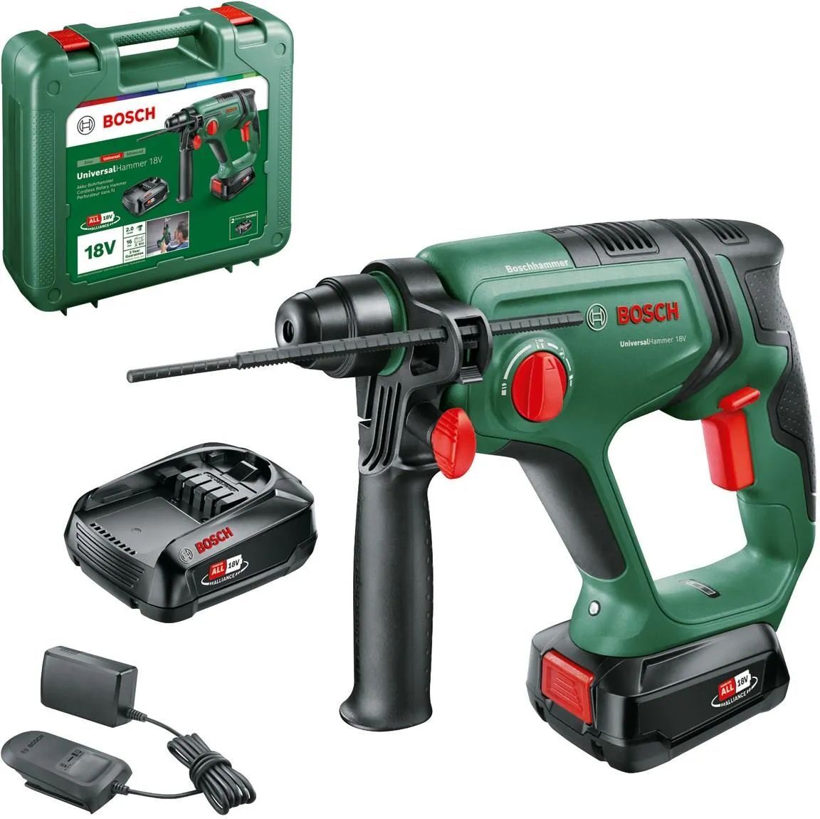 Аккумуляторный перфоратор Bosch UniversalHammer 18V (06039D6003)