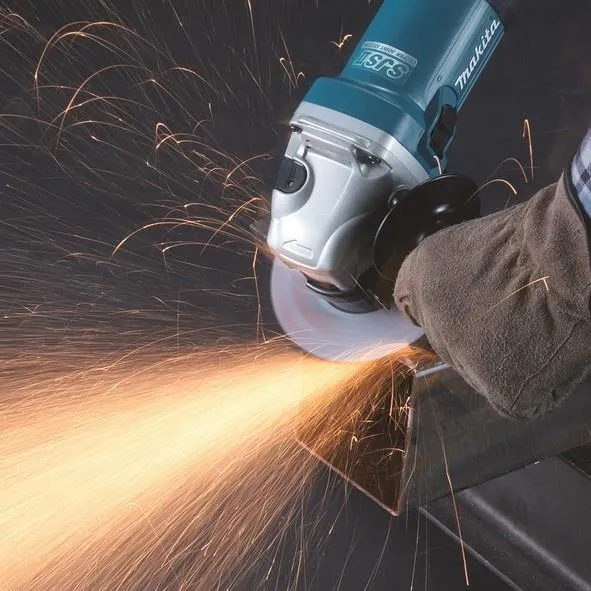 Угловая шлифовальная машина Makita GA5040R 1100 Вт, защитный кожух и боковая рукоятка