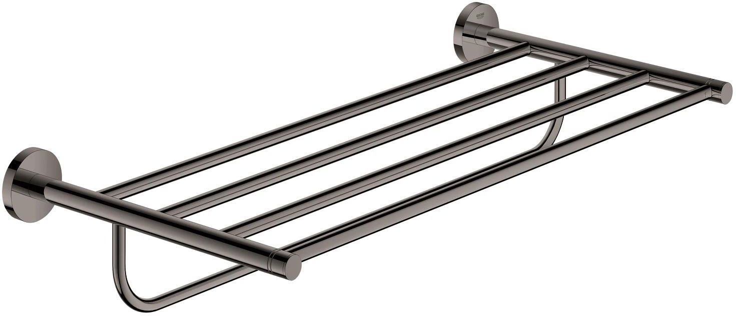 Полка с держателем для полотенец Grohe Essentials 40800A01, графит