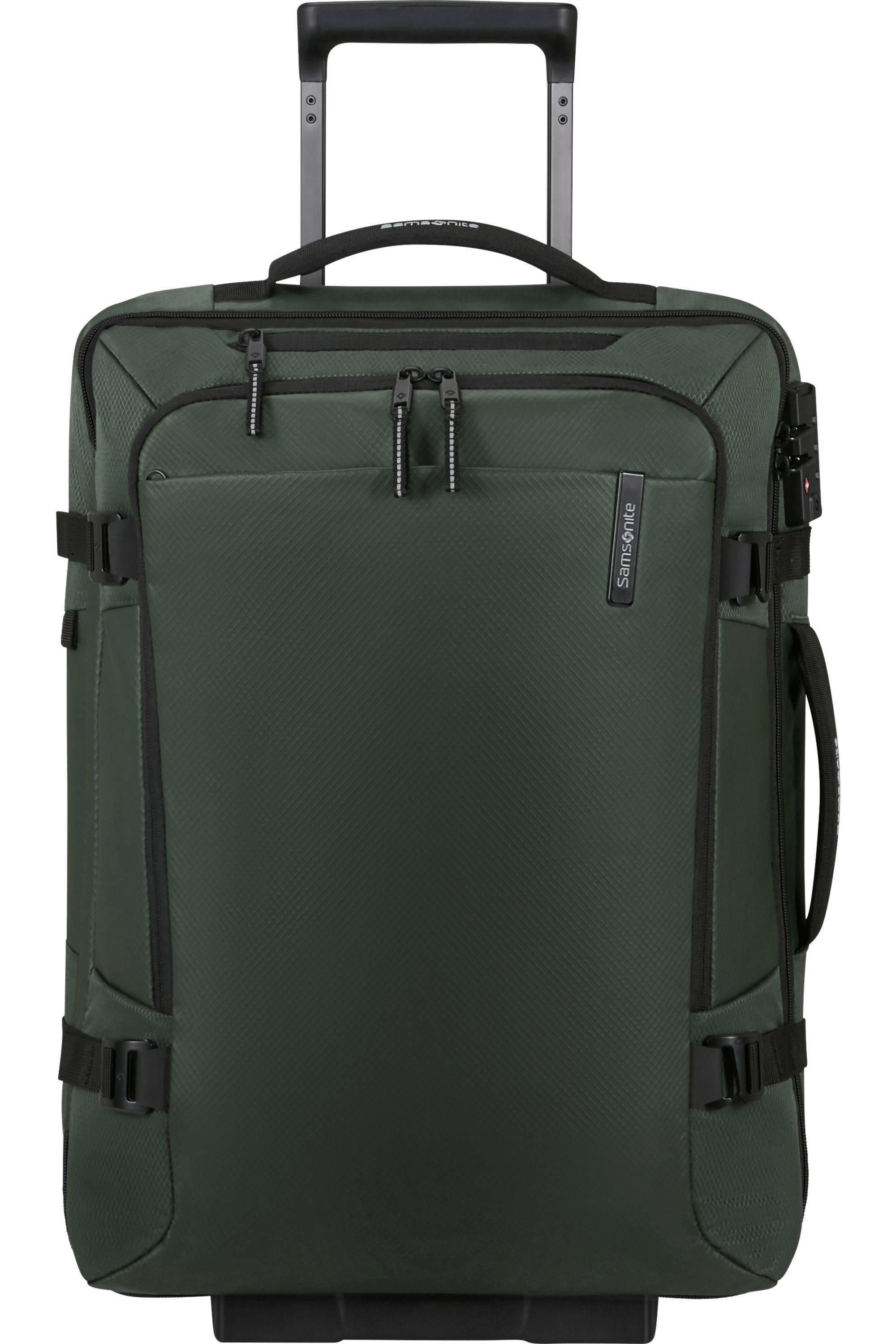 Дорожная сумка на колесах Samsonite Armox 55 см, 45 л, зелёный (154062-1576)