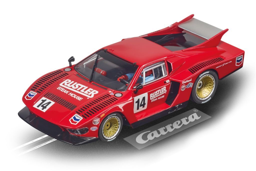Carrera 20027672 Evolution Slot Car De Tomaso Pantera nr 14, многоцветный