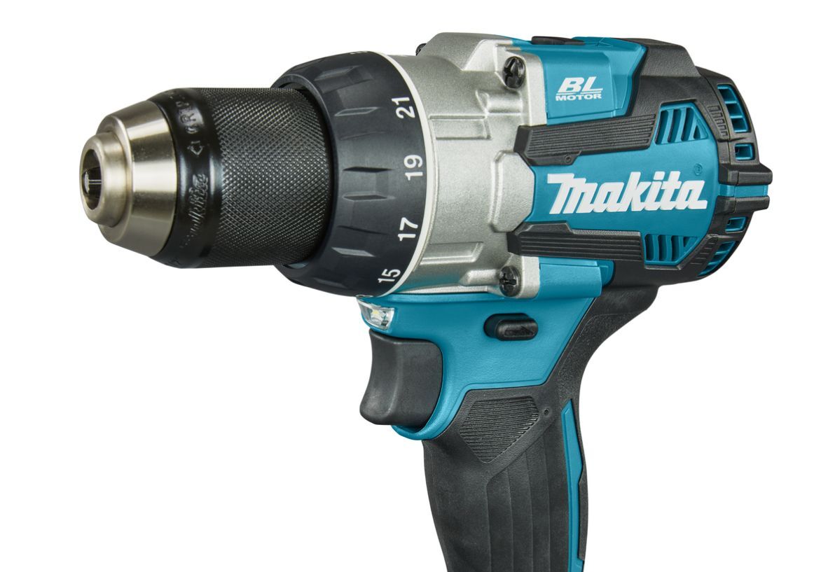 Ударная дрель Makita DDF489RTJ 18V с АКБ 2x5,0 Ah и ЗУ 73 Нм