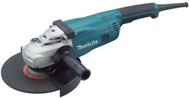 Угловая шлифовальная машина Makita GA9020 2200 Вт, защитный кожух и боковая рукоятка