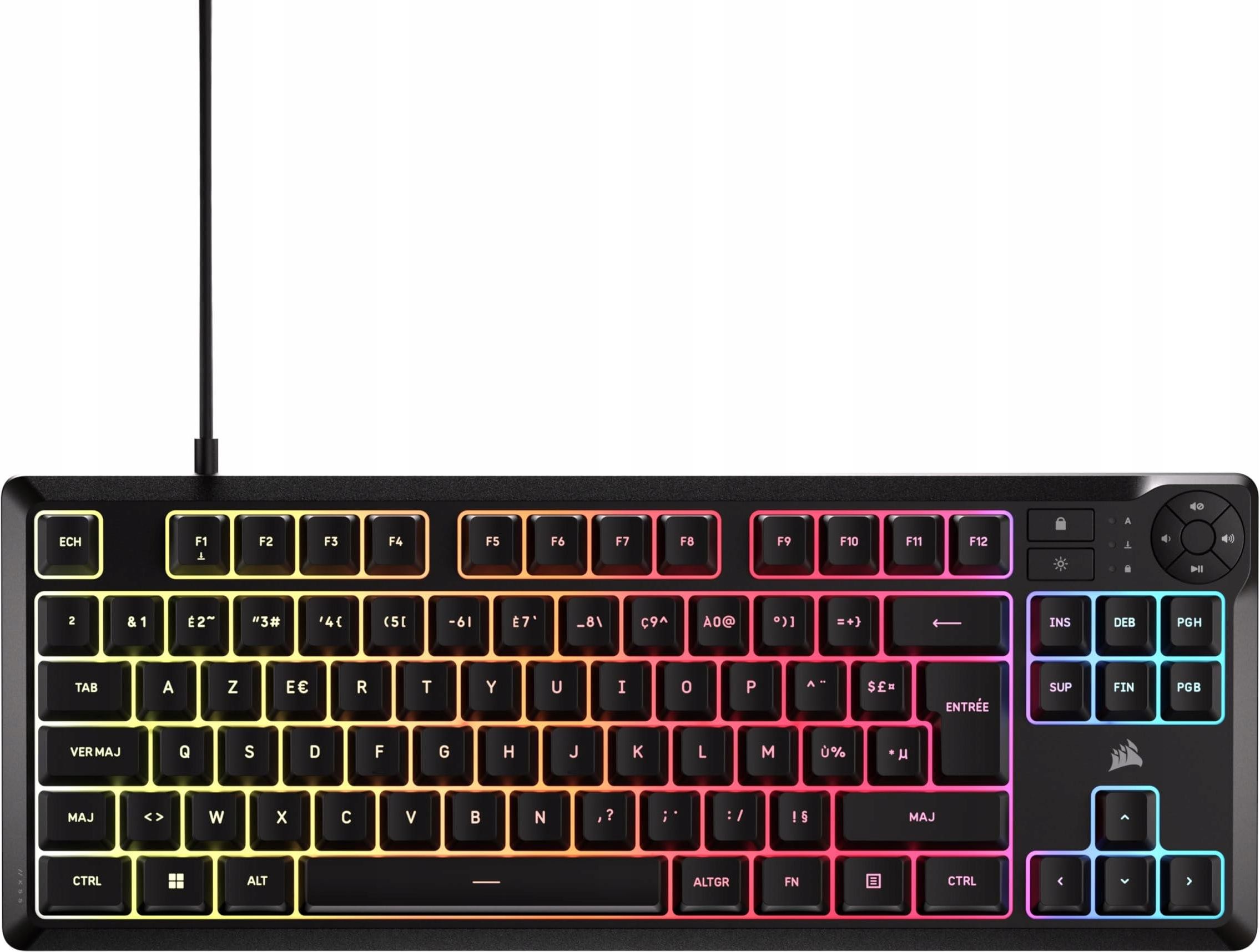 Игровая клавиатура Corsair K55 Core TKL CH-9216065-FR