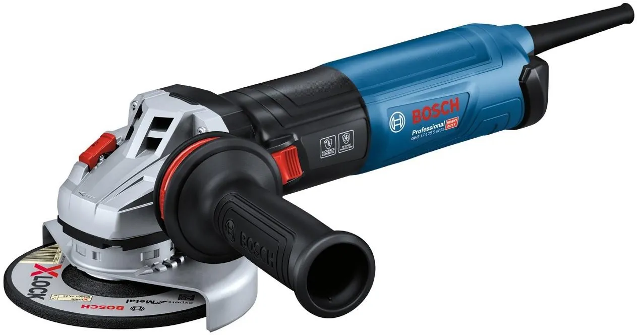 Угловая шлифовальная машина сетевая Bosch GWS 17-125 S INOX Professional 06017D0500