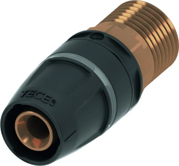Соединение прямое TECE logo с ниппелем, бронза, 63 x Rp 2" 8713111