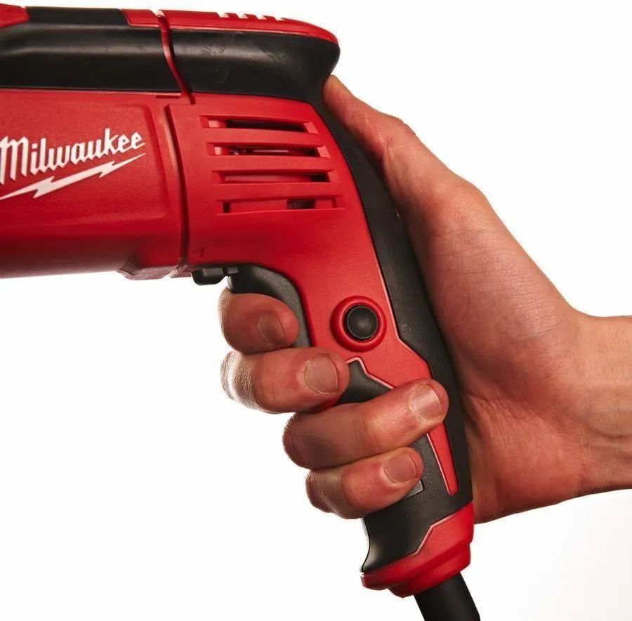Дрель Milwaukee PD2E24R проводная 4933419595