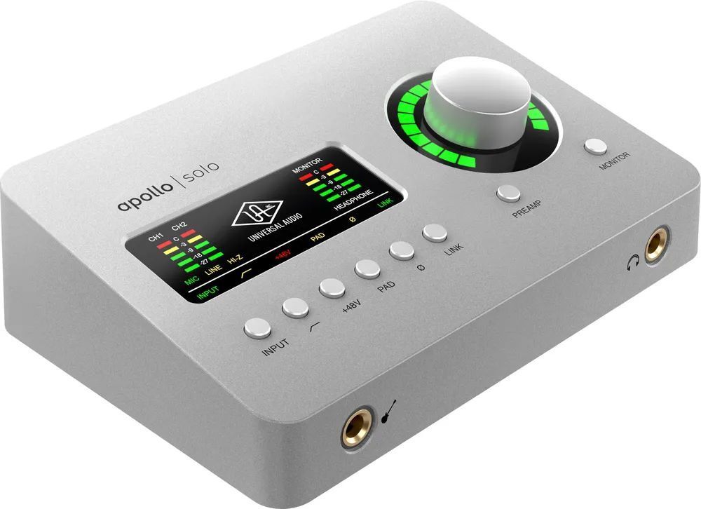 Universal Audio Apollo Solo Heritage Edition Настольный аудио-интерфейс с DSP для Mac/PC Thunderbolt 3