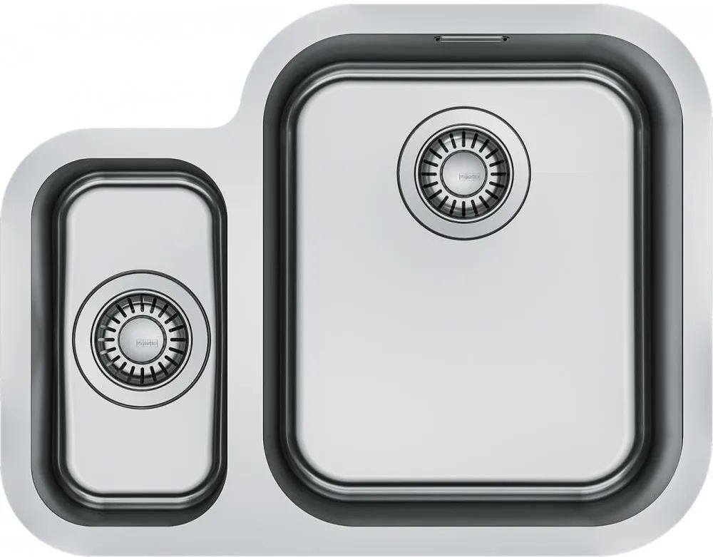 Кухонная раковина Franke Smart SRX 160-34-16 122.0739.169, малый левый отсек, нержавеющая сталь