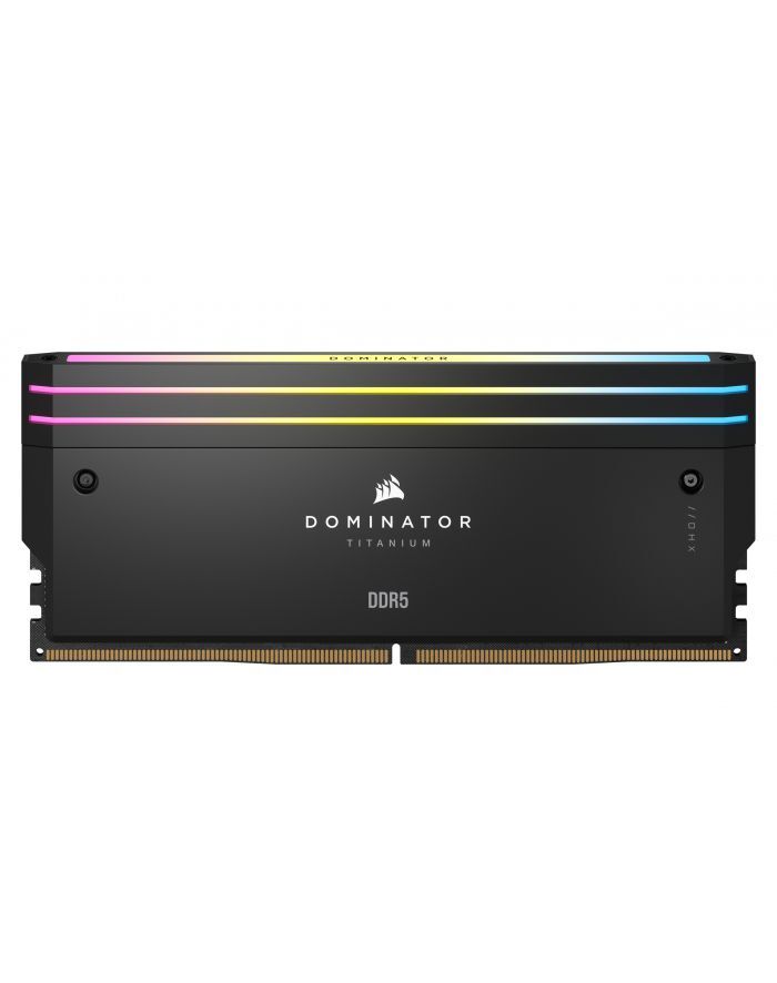 Оперативная память Corsair Dominator Titanium Rgb, Ddr5, 64 Gb, 6400Mhz, Cl32 (CMP64GX5M2B6400C32)