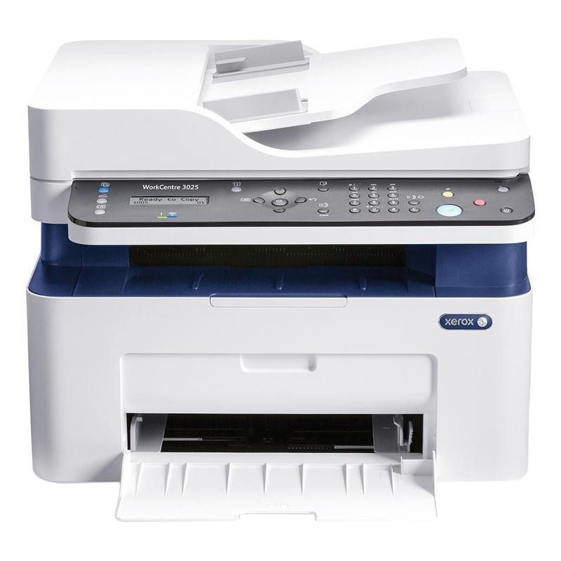 МФУ лазерное Xerox WorkCentre 3025NI, ч/б, A4, белый
