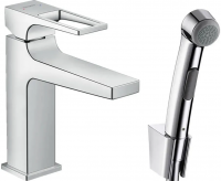Смеситель Hansgrohe Metropol Loop с гигиеническим душем хром 74522000