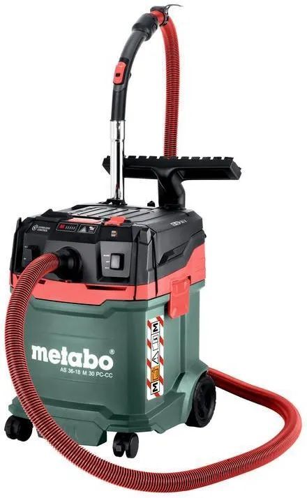 Аккумуляторный промышленный пылесос Metabo AS 36-18 M PC-CC 30 602074850 без акб и зу
