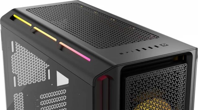 Корпус Corsair 5000T LX RGB Midi Tower Черный (5000TLXRGB)