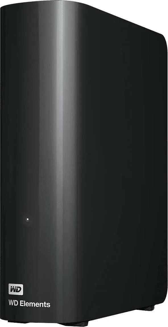 Внешний жёсткий диск Western Digital Elements Desktop 22 ТБ чёрный (WDBWLG0220HBK-EESN)