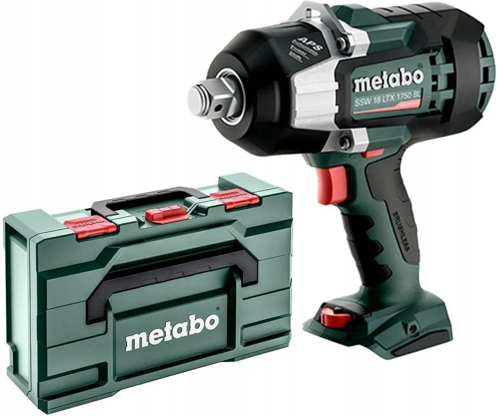 Гайковерт ударный аккумуляторный Metabo SSW 18 LTX 1750 BL 602198500 в кейсе metaBOX без акб и зу