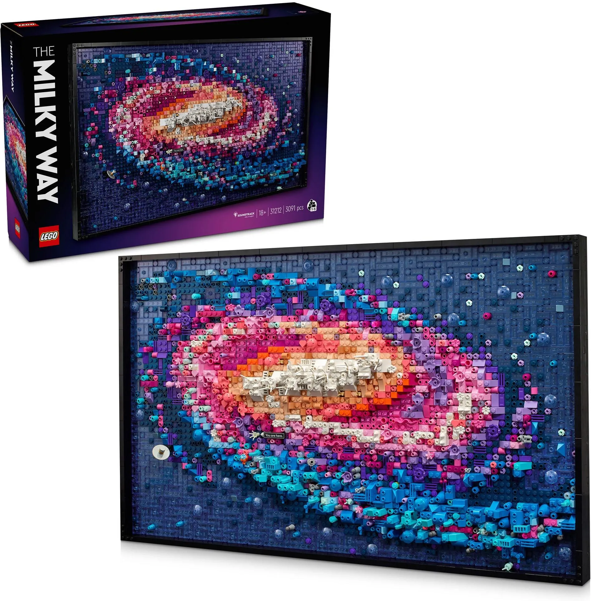 Конструктор LEGO Art 31212 Млечный Путь