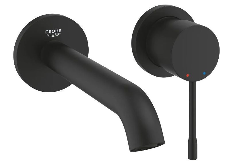 Встраиваемый смеситель для раковины Grohe Essence M 29192KF1 черный