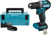 Аккумуляторная дрель-шуруповёрт Makita DDF487RTJ 18 В, 2×5,0 А·ч АКБ, ЗУ, кейс Makpac