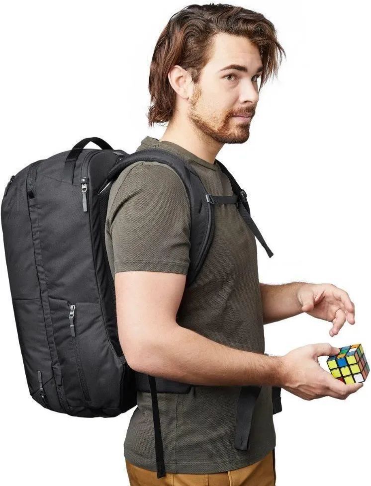 Рюкзак Gregory Border Carry On 40 Total Black, чёрный