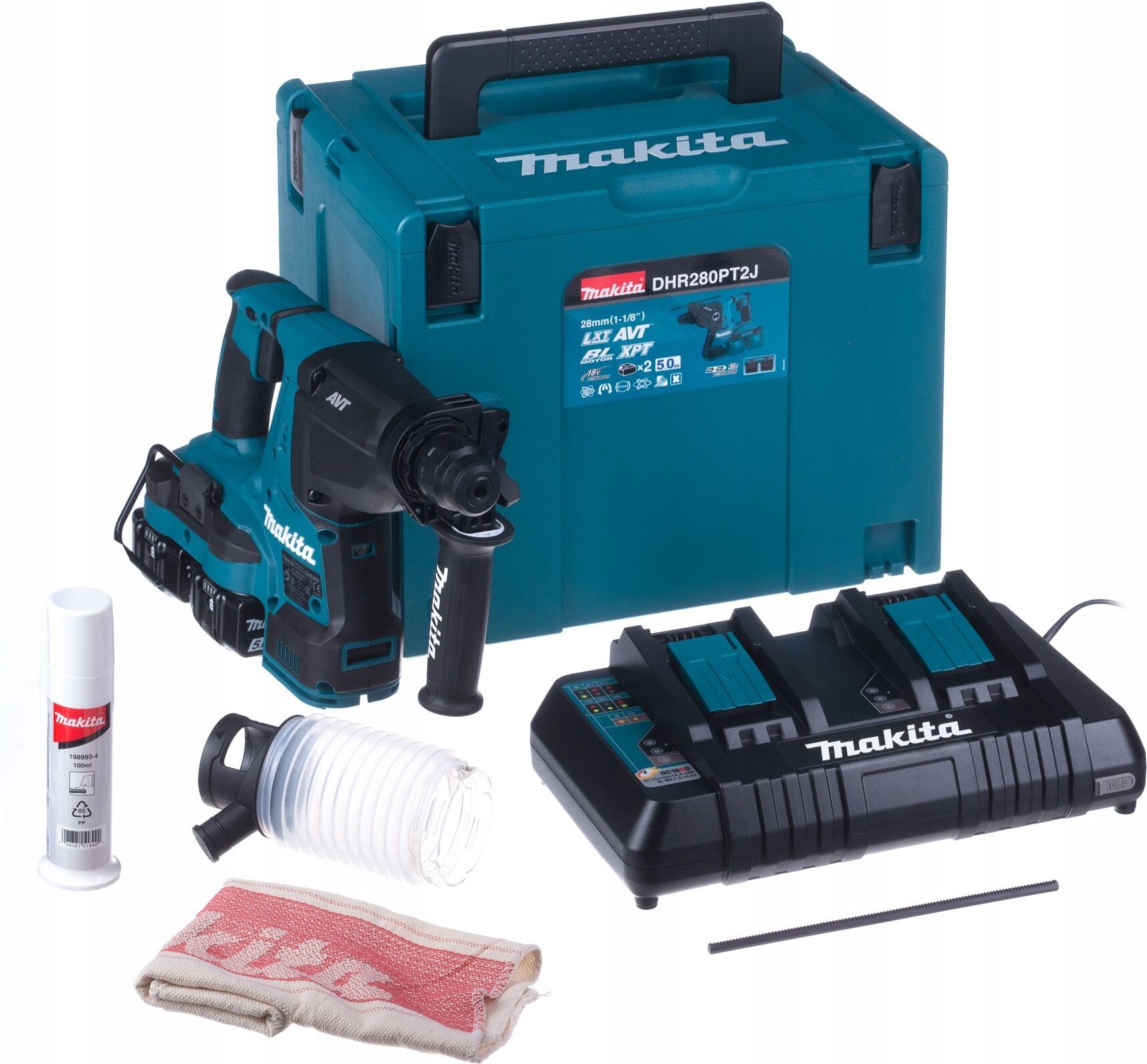 Перфоратор Makita DHR280PT2J