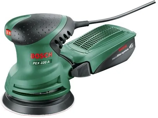 Эксцентриковая шлифовальная машина сетевая Bosch PEX 220 A 0603378000