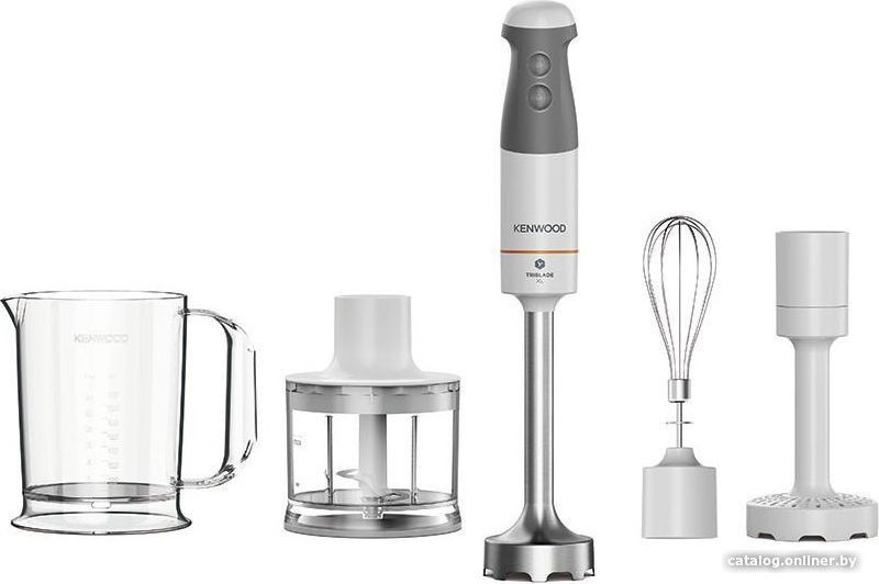 Погружной блендер Kenwood Triblade XL HBM40.306WH Turbo 850 Вт белый
