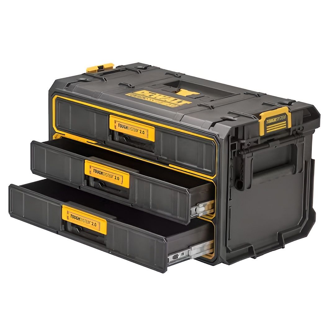 Ящик для инструментов DeWalt ToughSystem 2.0 с 3 секциями (DWST08330 - 1)