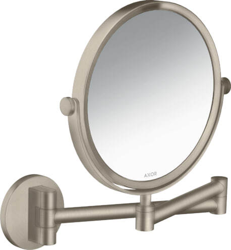 Косметическое зеркало Hansgrohe AXOR Universal Circular 42849820 матовый никель
