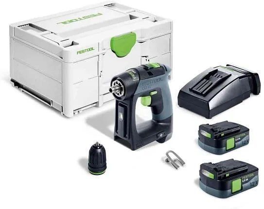 Аккумуляторная дрель-шуруповерт Festool CXS 12 2,5-Set