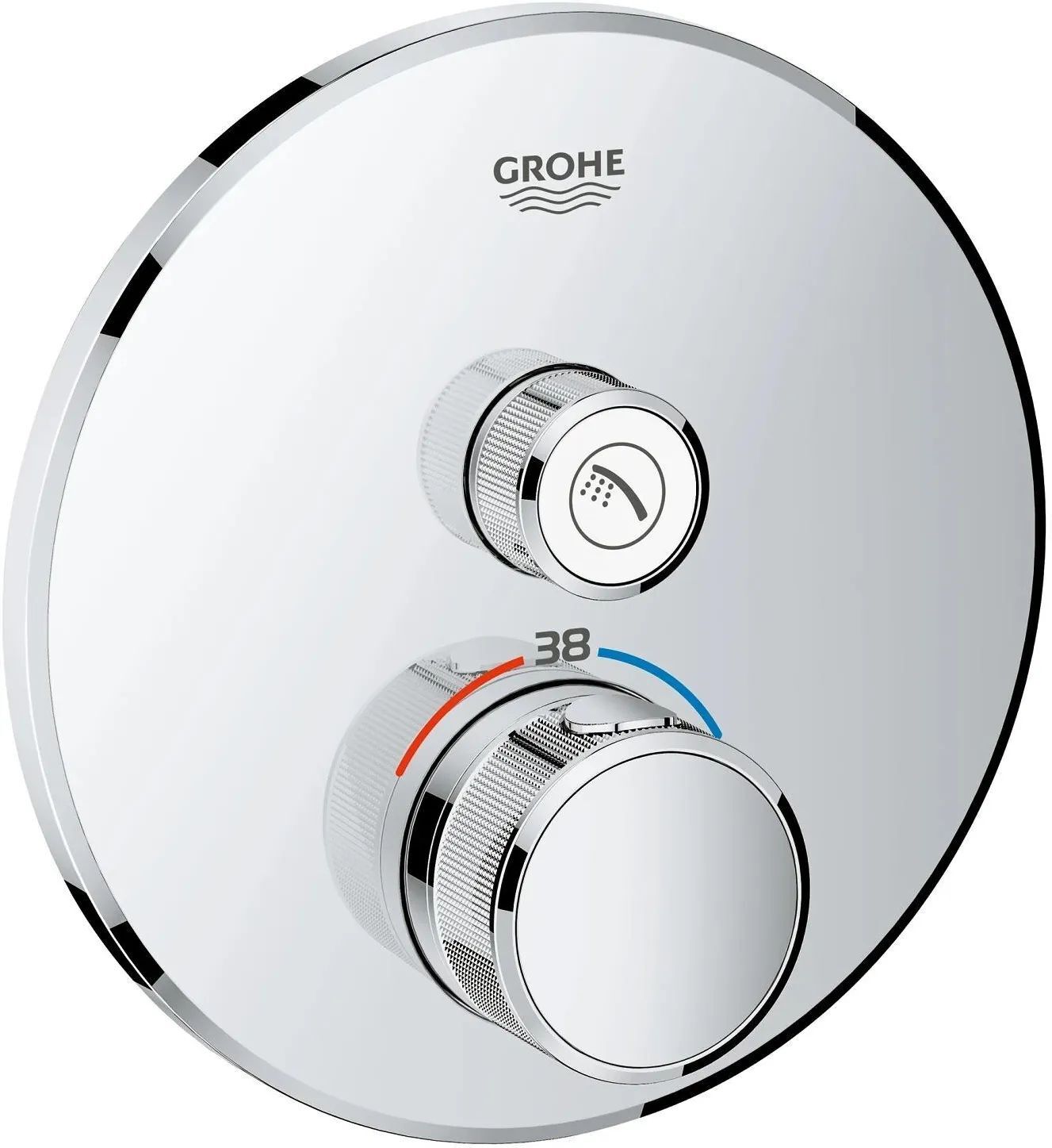 Смеситель Grohe Grohtherm SmartControl хром 29118000