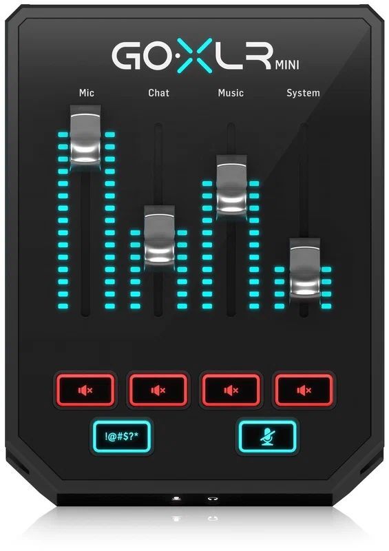TC Helicon Go XLR Mini звуковой интерфейс для live -стриминга и геймеров