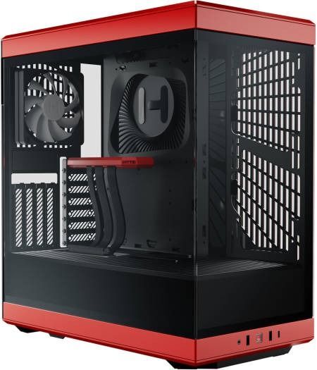 Компьютерный корпус Hyte Y40, красный (CSHYTEY40BR)