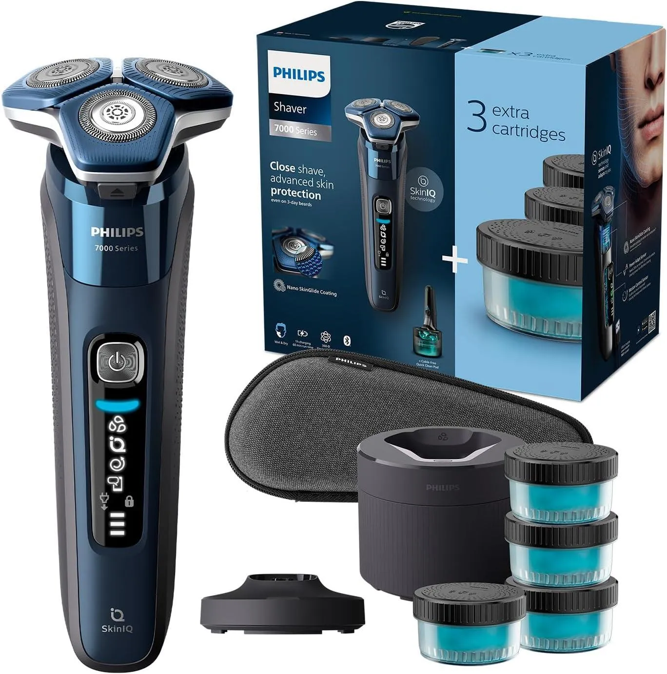 Электробритва Philips Series 7000 SkinIQ S7885/63