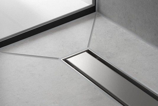 Внешний сливной элемент с регулируемой по высоте рамой Hansgrohe RainDrain Match 70 см 56037800