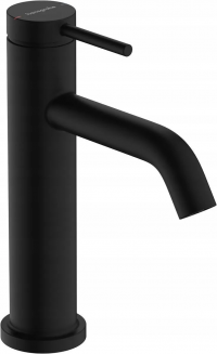 Смеситель для раковины Hansgrohe Tecturis S 110, черный матовый 73310670