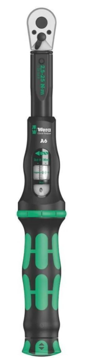 Wera Динамометрический Ключ 2,5-25 Нм Держатель Бит 1/4" 8262830002