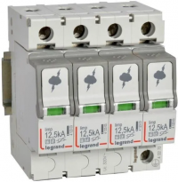 Ограничитель перенапряжений Legrand T1+T2 12,5/60 4P (HED021)