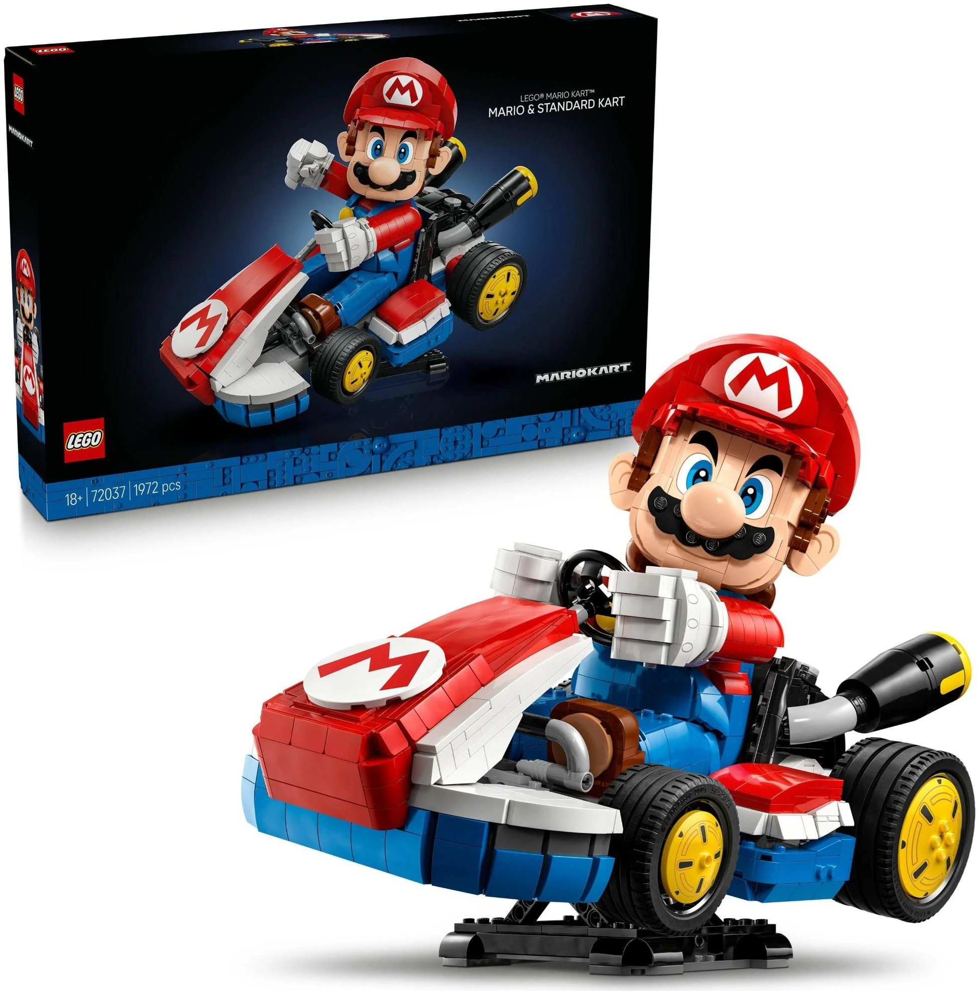 Конструктор LEGO Super Mario 72037 Mario Kart: стандартный карт Марио