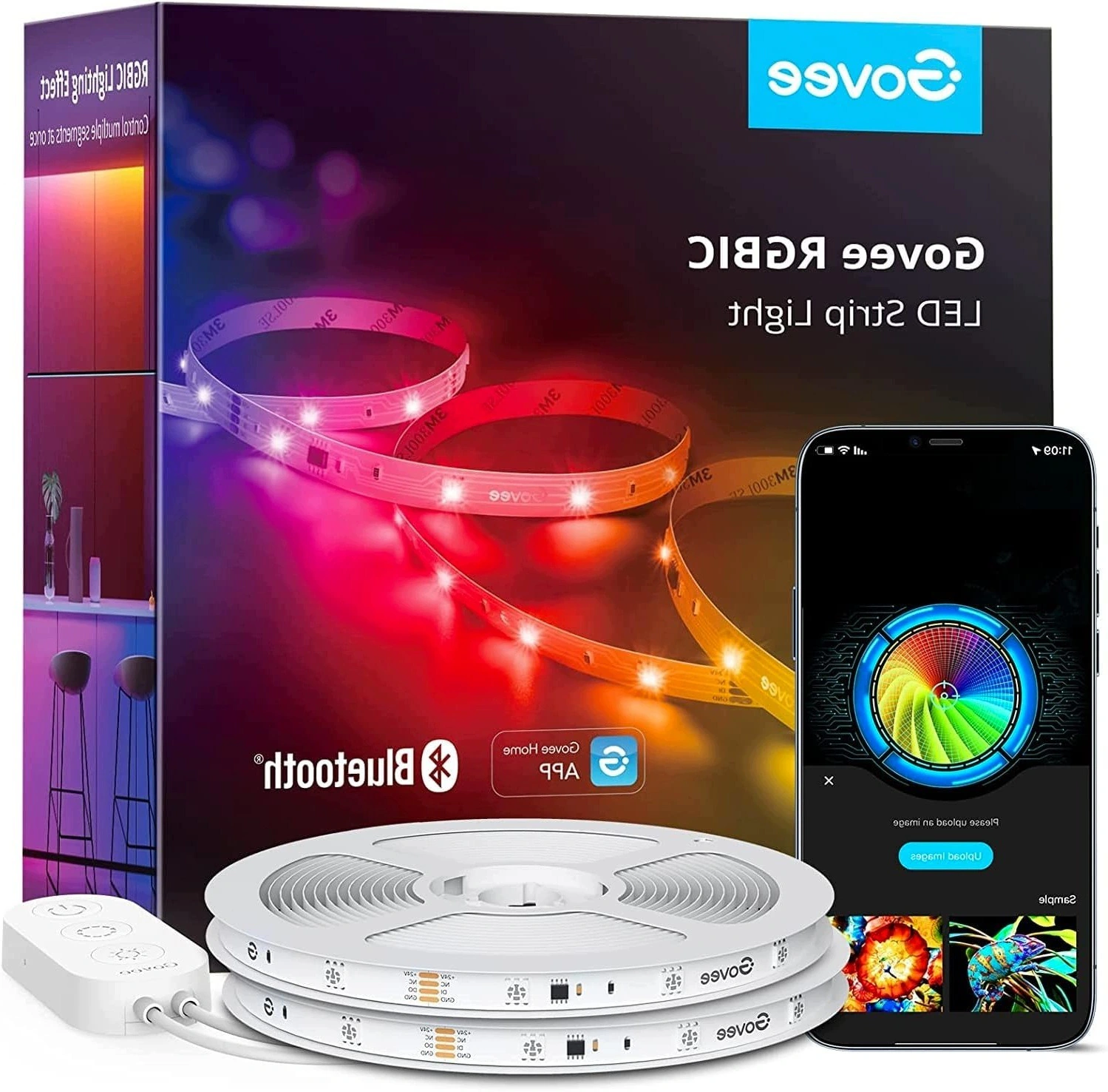 Светодиодная лента Govee RGBIC 0098775532505, 20 м